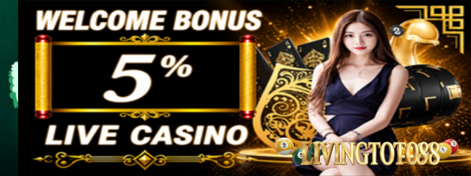 BONUS 5% LIVE CASINO